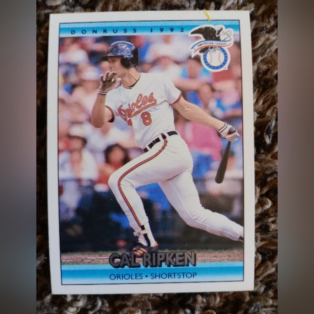 Donruss 1992 Cal Ripken Orioles Card